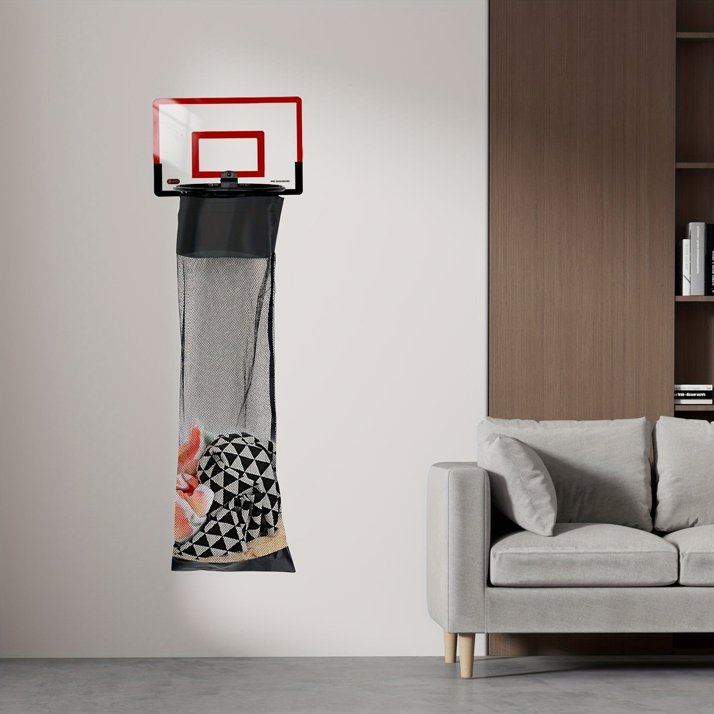 🏀 Canasta de Baloncesto para Ropa Sucia – ¡Encesta tu Colada con Estilo!