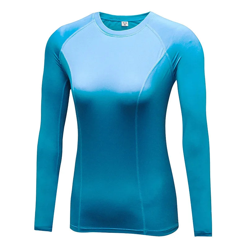 💪 Women's Long-Sleeve Compression Shirt – Performance & Comfort