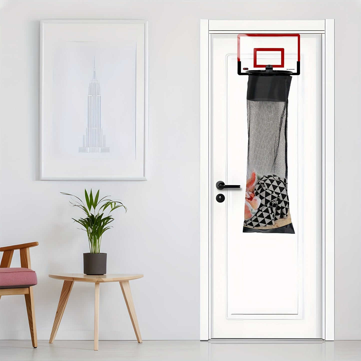 🏀 Canasta de Baloncesto para Ropa Sucia – ¡Encesta tu Colada con Estilo!