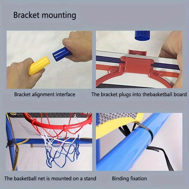🏀 Versatile Medium Basketball Set – Ideal for Indoor and Outdoor Play