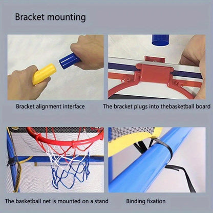 🏀 Versatile Medium Basketball Set – Ideal for Indoor and Outdoor Play