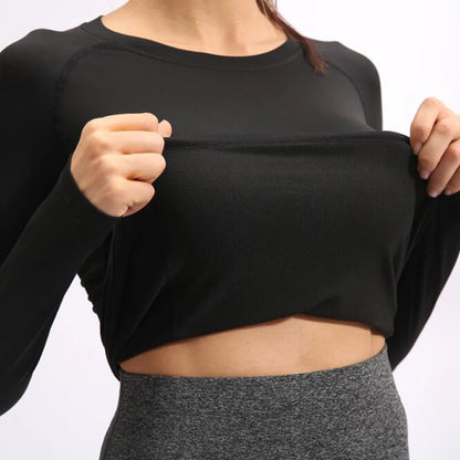 💪 Women's Long-Sleeve Compression Shirt – Performance &amp; Comfort