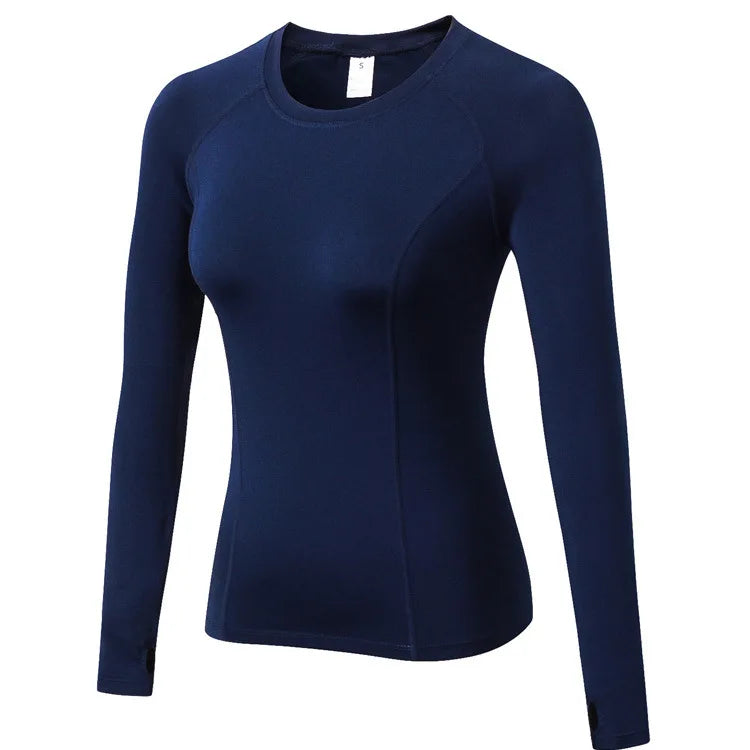 💪 Women's Long-Sleeve Compression Shirt – Performance &amp; Comfort